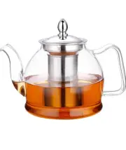 Hiware 1000ml Glass Teapot with Removable Infuser