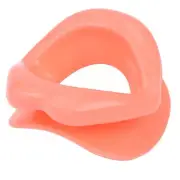1X(Functional Silicone Rubber Face Slimmer Exercise Mouth Piece Muscle -wrinkle