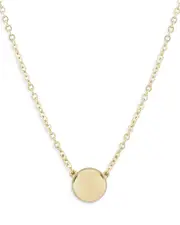 Bloomingdale's Fine Collection Ball Pendant Necklace in 14K Yellow Gold, 18