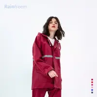 在飛比找PChome24h購物優惠-【Rainfreem】超透氣 雨衣 兩件式雨衣 雨褲 機車雨