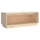 Pine Wood Entertainment Unit TV Stand Cabinet Console Storage Rack Shelf Table