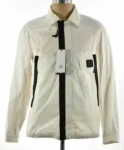 C.P. (CP) Company NWT Memri Metropolis Lightweight Bomber Jacket Size M in White
