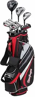 MacGregor Golf DCT4000 Golf Clubs Set with Bag, Mens Right Hand (9 Clubs / 13 Pieces) (Graphite/Steel)