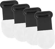 ARTSEWPLY 4pcs Durable Self-Adhesive Charging Port Plugs for Mobile Phones Micro USB Compatible Dust Protection Sturdy Design to Prevent Humidity and Pocket Fluff