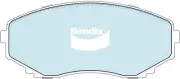 Bendix General CT Front Brake Pad Set for Mazda E2000 SK, SG FE Petrol 2004-2006 (for: Mazda)