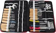 Carving Knives, 80PCS/Set Culinary Carving Peeling Tools Kit for Fruit Vegetable Garnishing Cutting Slicing