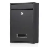 Wall Mounted Mailboxes with Key Lock Locking Vertical Drop Medium Capacity