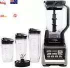 Blender System BL682 Black Chrome Auto-IQ Smoothie Maker Food Processor 1200W