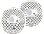 Dual Electronics DMS365 Two 6.5 inch 3 Way Marine Speakers with 120 Watts of Peak Power