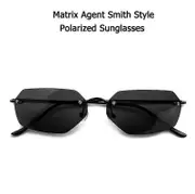 JackJad Vintage Classic The Matrix Agent Smith Style Polarized Sunglasses Men Cool Rivets Brand Design Sun Glasses Oculos De Sol Matrix Smith Style