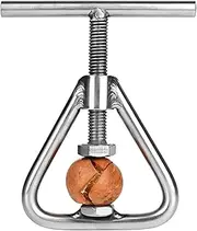 Walnut, Chestnut, Macadamia, Hazelnut, Brazil Nut, Almond, Stainless Steel Almond Splitter, Practical Kitchen Accessory, Silver Nutcracker