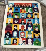 The New Batman Adventures Poster Dave Perillo Mondo Art Print Bruce Timm 166/225
