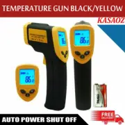 Digital Laser Non-Contact Infrared Thermometer Temperature Gun Black / Yellow