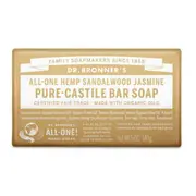 Dr Bronner's Pure-Castile Bar Soap - Jasmine & Sandalwood