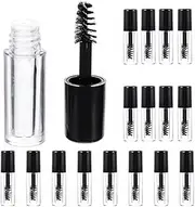 FOMIYES 20pcs Empty Mascara Tubes with Wand, Compact Acrylic Refillable Eyelash Cream Containers for Diy Makeup and Travel Storage