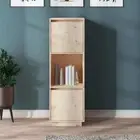 vidaXL Highboard 38x35x117 cm Solid Wood Pine