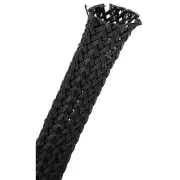 Audtek ECS6M 1/4" Black Expandable Cable Sleeve 30 ft.