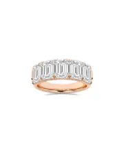Lab Grown Diamonds 14K Rose Gold 5.00 ct. tw. Lab-Grown Diamond Ring