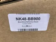 Kozy Heat Black Brick Refractory Panels - NK48BB900
