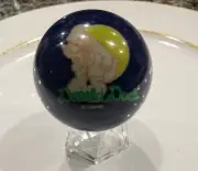 Brand New Disney Aramith Rare Navy Blue Donald Duck Billiard Pool Ball + Stand