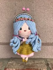 Crochet Baby Doll Purse Pattern /Amigurumi Baby Doll Purse /ELSA
