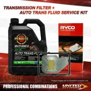 Ryco Transmission Filter + Penrite ATF Fluid for Mitsubishi Lancer Evolution CJ (for: Mitsubishi)