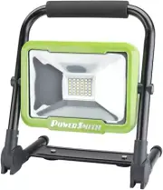 Rechargeable Work Light 2400 Lumen LED with Foldable Magnetic Base, USB Port for