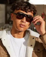 [Unity Eyewear] Unity Eyewear Men's Basilisk Polarised Sunglasses in Tortoise Shell One Size Tortoise Shell