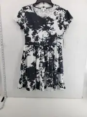 Abound Women's Dress Small Ivory Tie Dye 60% Cotton 40% Polyester