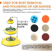 30Pcs 1"2"3" Polishing Waxing Buffing Pad Kit Sponge Foam for Car Polisher