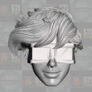 Carrie Kelley Robin v2 custom head for McFarlane DC Multiverse & other figures