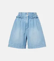 [Isabel Marant] Isabel Marant Ingrid denim shorts AU 14 blue