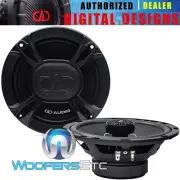 DD AUDIO E-X6.5B 6.5" 125W 4-OHM 2-WAY SOFT DOME TWEETERS COAXIAL CAR SPEAKERS