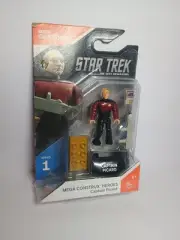 Star Trek Captain Picard Mega Construx Heroes Series 1 2017 New in Package