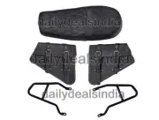 Fit For Royal Enfield GT & Interceptor 650 "SEAT / PANNIER BAG & BLACK MOUNTING"