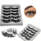 18mm Wispy Faux Mink Lashes 8D Full Volume false eyelashes
