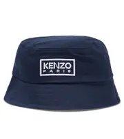 [Kenzo Kids] Kenzo Kids Logo bucket hat Inch 20.5 blue
