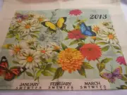 UNBRANDED -2013 CALENDER 17X27'' COTTON KITCHEN TOWELS