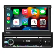 GPS Navigation Car Stereo Radio Android 13 Single Din WIFI FM Player For CarPlay