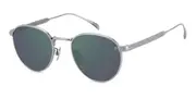 David Beckham DB 1142/S R81/MT Men's Sunglasses Silver Size 51