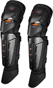 Motorcycle Knee Shin Guard Pads - Shockproof Sports Knee Brace | Motorcycle Knee Shin Guards for Men Women, Winter Knee Protector, Motocross Knee Protective Gear