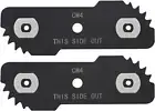 2-Pack EB-007 Edge Hog Heavy-Duty Edger Replacement Blades Compatible with Blac