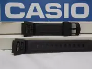 Casio Watch Band AQ-S800 Black Resin Strap Watchband for Tough Solar 5 Alarm