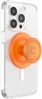 PopSockets Phone Grip Compatible with MagSafe, Phone Holder, Wireless Charging Compatible, Into The Woods - Orange Zest