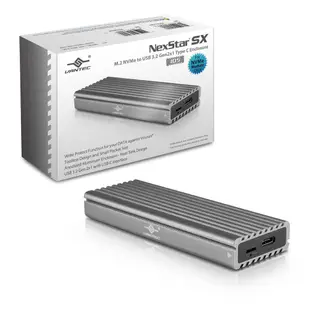 凡達克 SX M.2 NVMe SSD to USB 3.1 Gen 2 Type C 外接盒 NST-205C3-SG