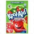 10 Sachets Kool-Aid Strawberry Kiwi Flavoured Unsweeten Drink Mix, 4.5g