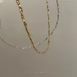 現貨｜🇰🇷 ‘ELLA’ 正韓 閃亮麻花純銀項鍊TWIST SPARKLING NECKLACE