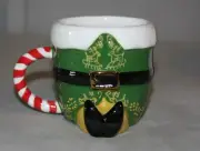 NEW IN BOX Pottery Barn Buddy The Elf Figural Christmas Holiday Hot Cocoa Mug