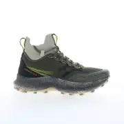 Saucony Endorphin Trail Mid S20646-06 Mens Green Athletic Hiking Shoes