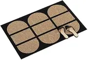 Front Door Mat, Indoor Door Mat Outdoor for Entrance, Commercial Door Mats Entrance, Low Profile Welcome Mats Non-Slip